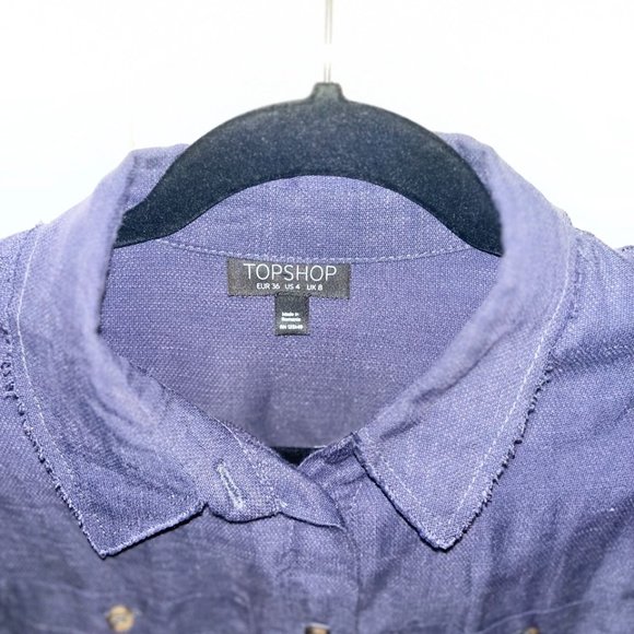 TOPSHOP Button Up Shirt - Picture 3 of 3